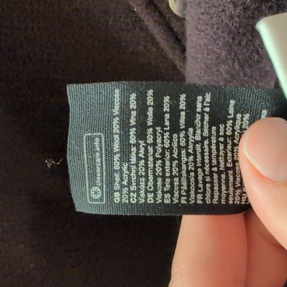 & Other Stories x Stockholm Atelier Oversized Wool Blend Overshirt sz 10 - Picture 9 of 10